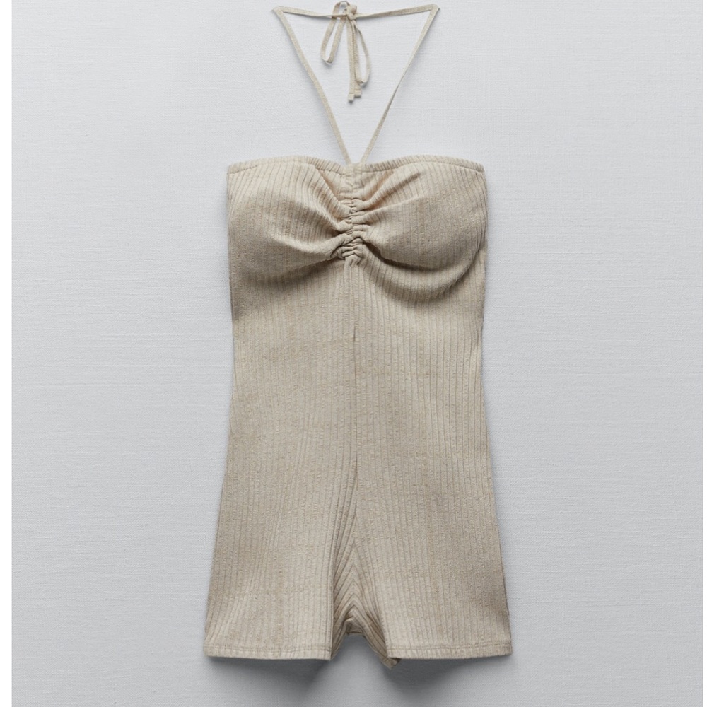 โจ๐HP๐โจ ๐๐๐๐ ๐ก๐ช๐ง ๐ญ๐ฎ๐ฟ๐ฎ โข Ruched Rib Jumpsuit - Picture 10 of 15